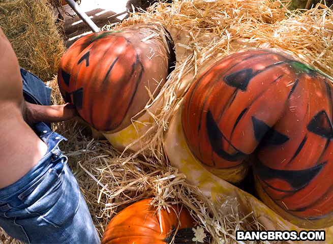 Pumpkin Booty Patch assparade Bang USA bangbros XXX