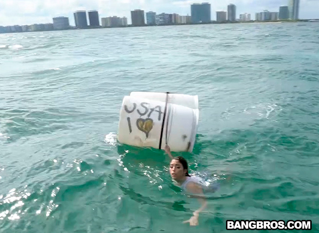 Cuban Hottie Gets Rescued at Sea bangbrosclips
