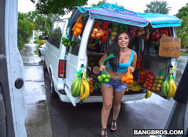 Picking Up The Fruit Lady bangbus